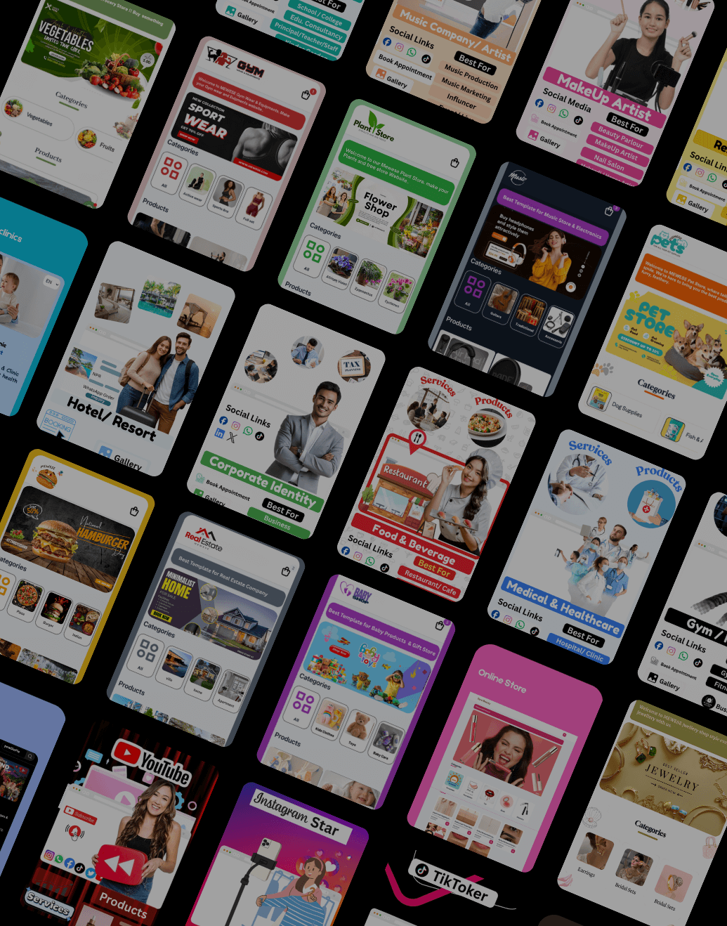 Mewese-Mini Website & Whatsapp Store builder